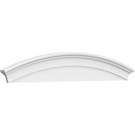 Ekena Millwork Arched Architectural Grade PVC Pediment, 82"W x 14"H x 2-3/4"P PEDP082X140ARD00
